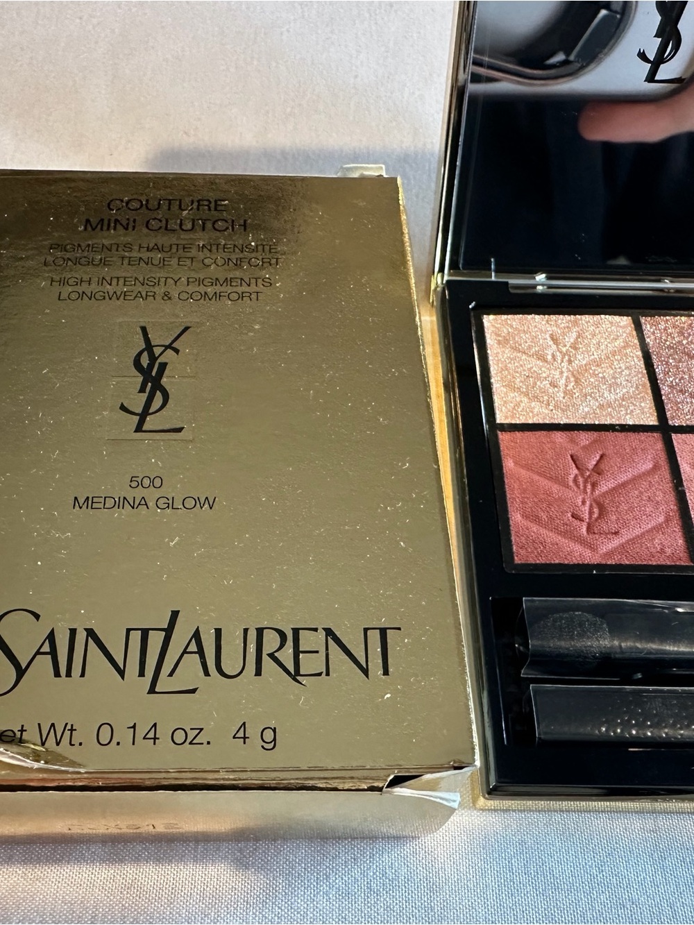 Saint Laurent Couture Mini Clutch Eyeshadow Palette - Medina Glow (Pink, Gold)